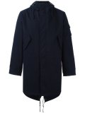 hooded parka coat