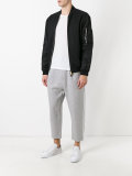cropped track trousers