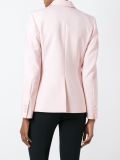 contrasting lapel blazer