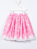 embroidered skirt