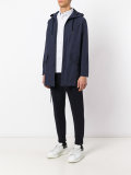 drawstring hooded jacket