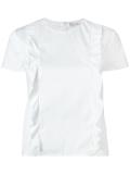 frill detail T-shirt