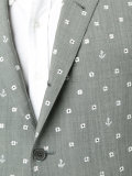 portal and anchor print blazer