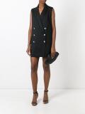 double breasted blazer dress