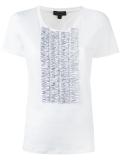 frill trim T-shirt