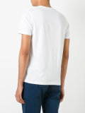 multi-coloured graphic branded T-shirt