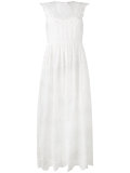 embroidered detail dress 