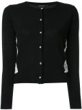 lace panel cardigan 