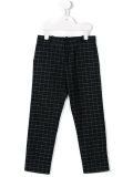 checked trousers