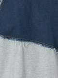 frayed denim tank