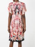 floral print shift dress