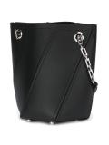 braided detail bucket bag