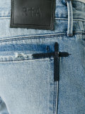 denim distressed jeans