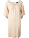 open sleeve shift dress 