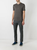 printed V-neck T-shirt 