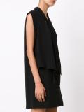 bow detail shift dress