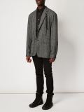 strap detail blazer