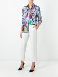 leafs print shirt