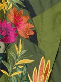 camouflage print cape