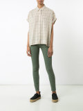 plaid shortsleeved shirt