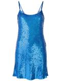 sequinned mini dress