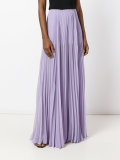 pleated wide palazzo pants 