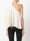 one shoulder top