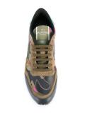 paneled sneakers 
