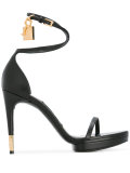 New Lock platform sandals
