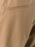 drawstring waistband straight trousers