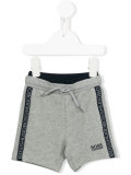 logo trim shorts
