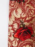 paisley rose print leggings