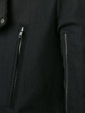 zip up biker jacket