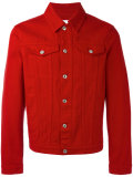 logo patch denim jacket