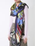 'Western Cowboy' print scarf