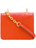 diagonal stitch shoulder bag