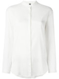 blouse with discreet front fastening