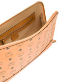 logo print clutch