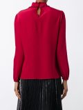 ruffled collar blouse