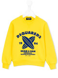 logo print sweatshirt 