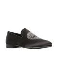 crystal Medusa head loafers