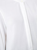 sheer oversized shirt