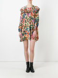 floral print mini dress