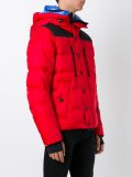 hooded padded jacket