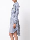 embroidered long sleeve dress