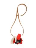 leather strass necklace