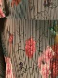 floral print blouse 