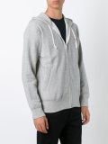 zipped hoodie