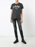 letter print T-shirt