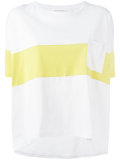 colour block T-shirt 